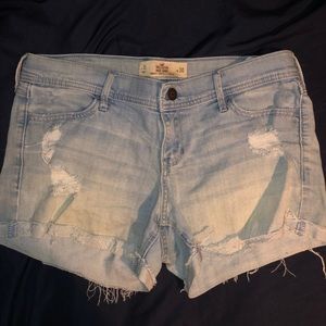 hollister midi short shorts